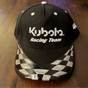 Kubota Racing Team Black Cap Cobra Brand Hat